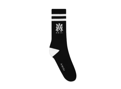 AMIRI MA Core Logo Socks "Black/White"