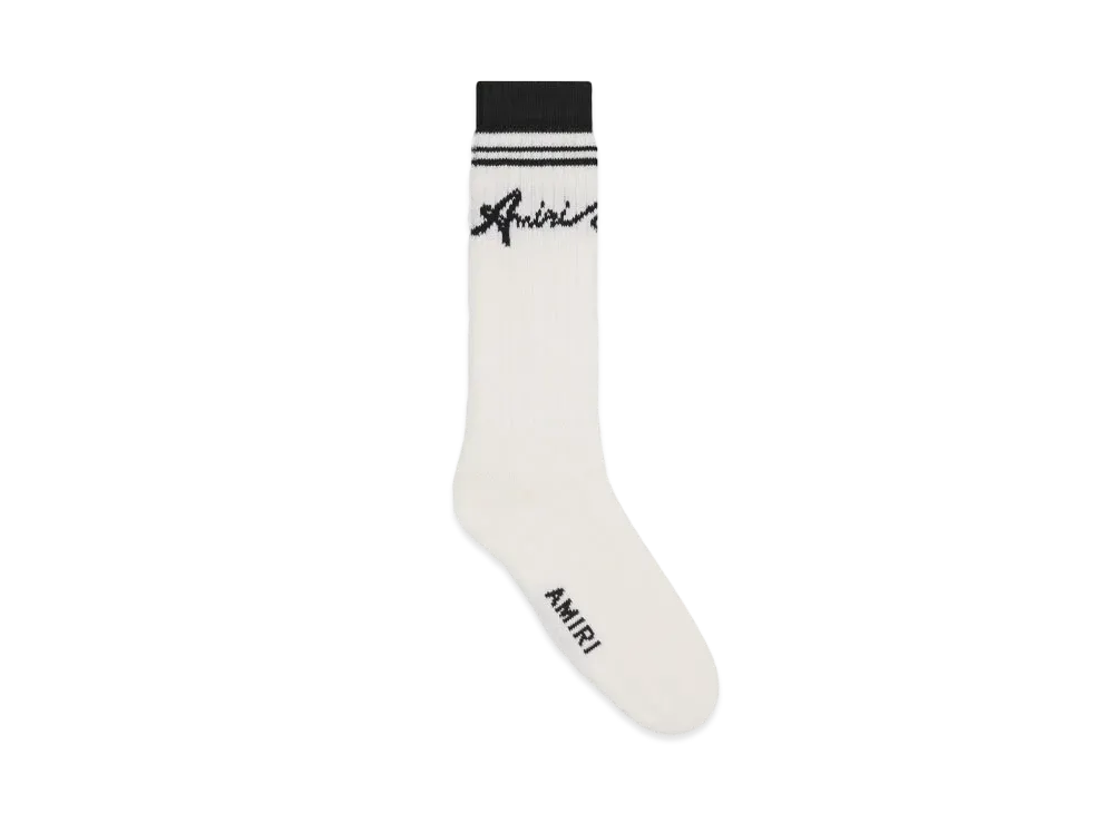 AMIRI Wave Socks "Black"