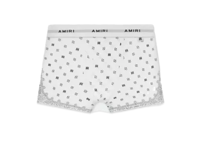 AMIRI MA Paisley Briefs 2 Pack "White"