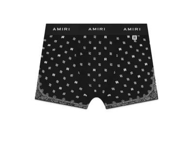 AMIRI MA Paisley Briefs 2 Pack "Black"