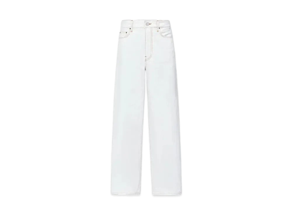 AMIRI Women'S Wide Straight Jean "White"