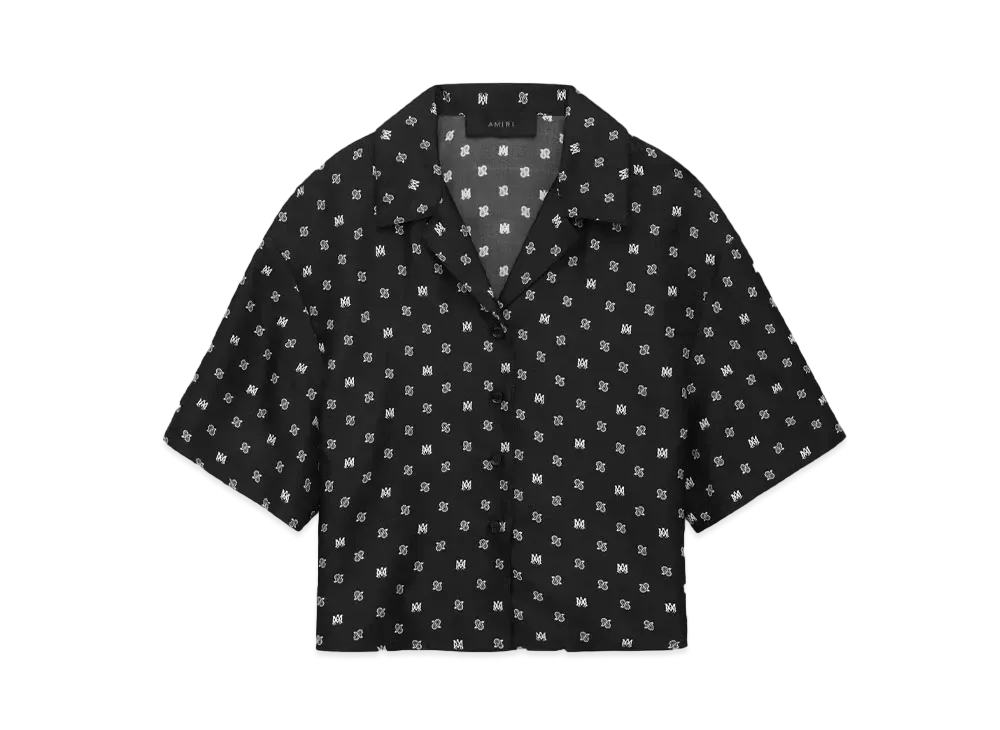 AMIRI Women's MA Paisley Shirt "Black"