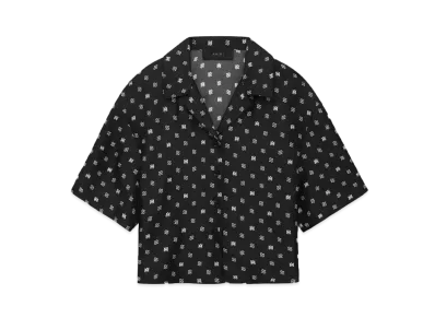 AMIRI Women's MA Paisley Shirt "Black"