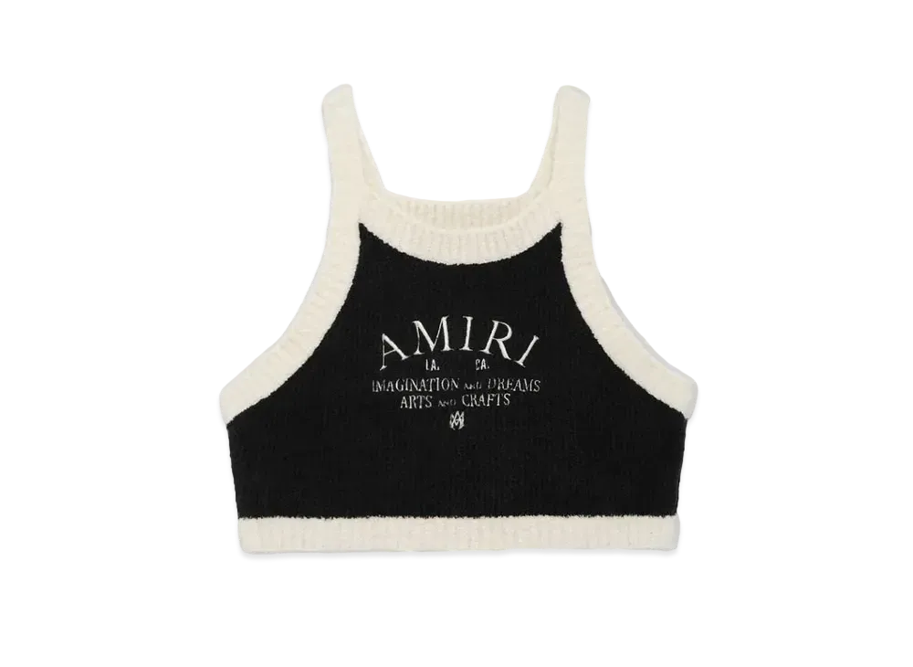 AMIRI Women's Arts District Tank "Black"