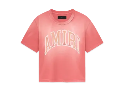 AMIRI Women's Vintage Baby Tee "Flamingo Pink"