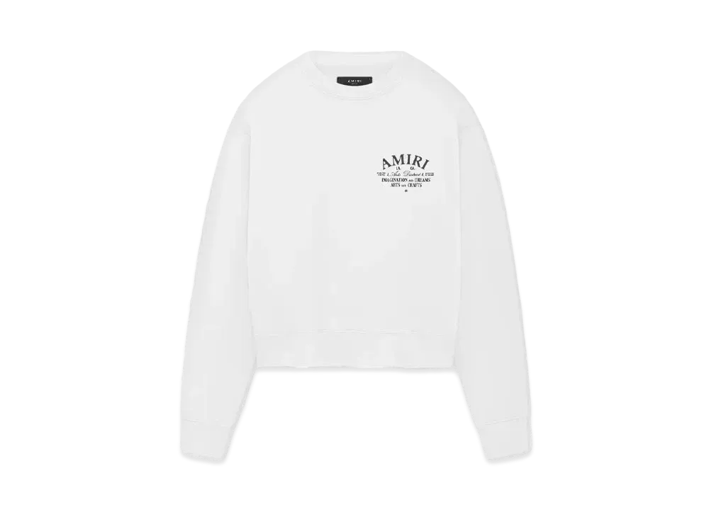 AMIRI Women's Arts District Crew "White"