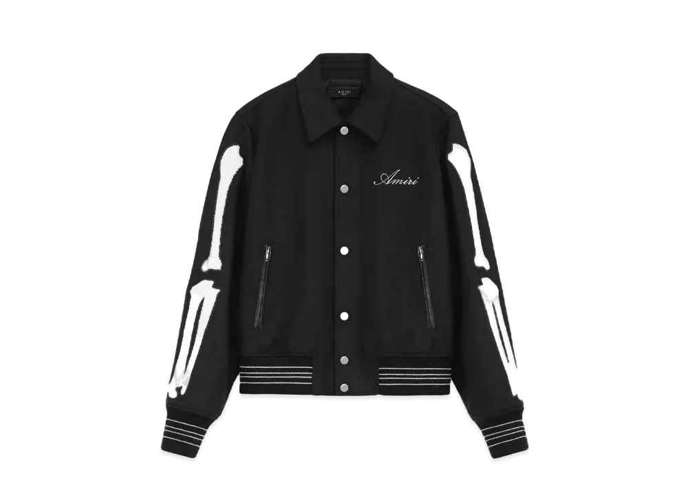 アミリ ウィメンズ ボーンズ ジャケット "ブラック"