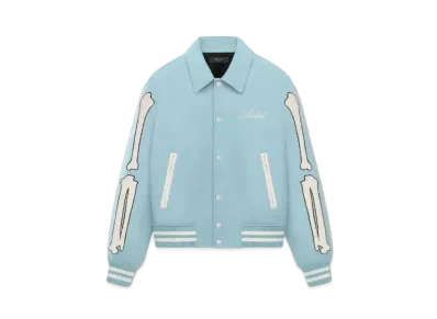 AMIRI Women's Bones Jacket "Harbor Blue"