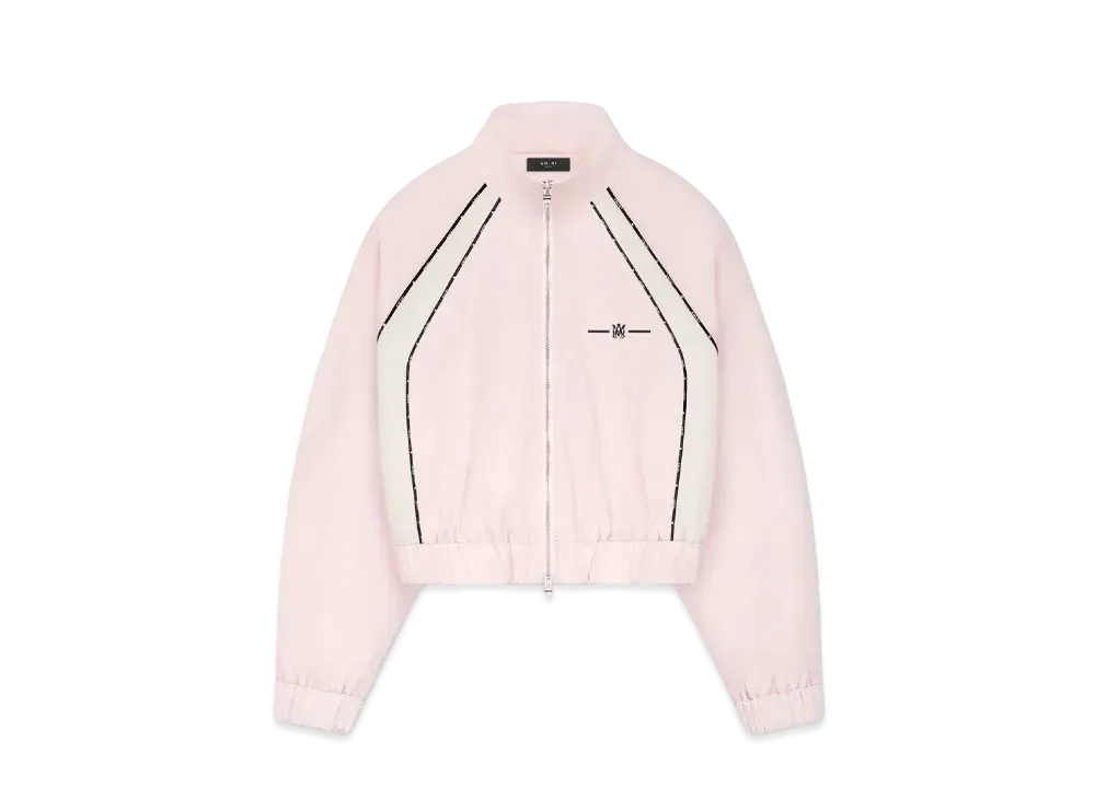 AMIRI Women's Raglan MA Track Jacket "Rose Water"