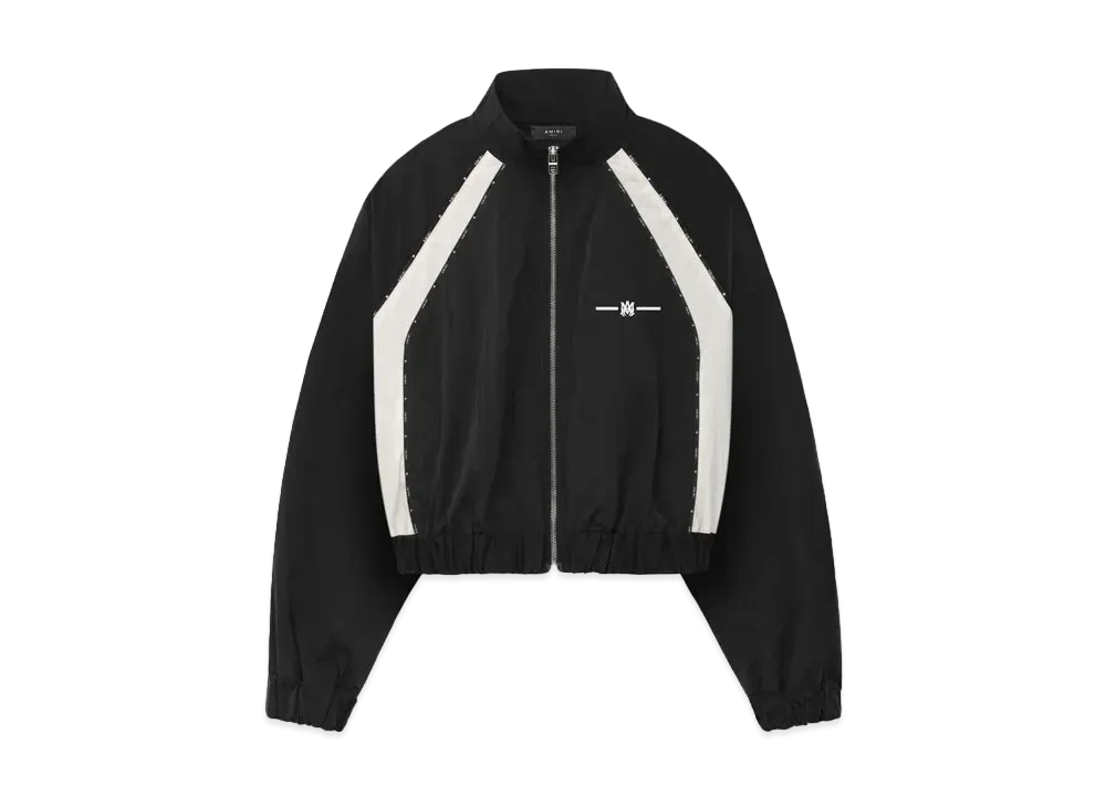 AMIRI Women's Raglan MA Track Jacket "Black"