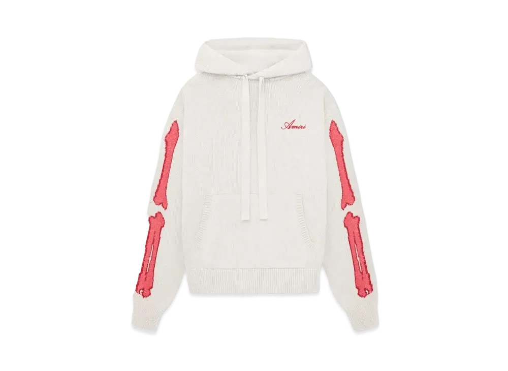 AMIRI Women's Bones Hoodie "Alabaster"