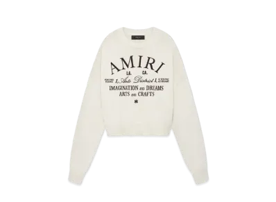 AMIRI Women's Arts District Crew "White"