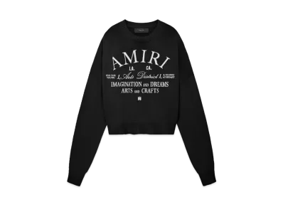 AMIRI Women's Arts District Crew "Black"