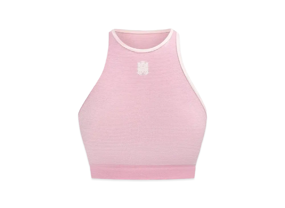 AMIRI Women'S MA Seamless Racerback Bra "Flamingo Pink"