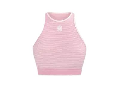 AMIRI Women'S MA Seamless Racerback Bra "Flamingo Pink"