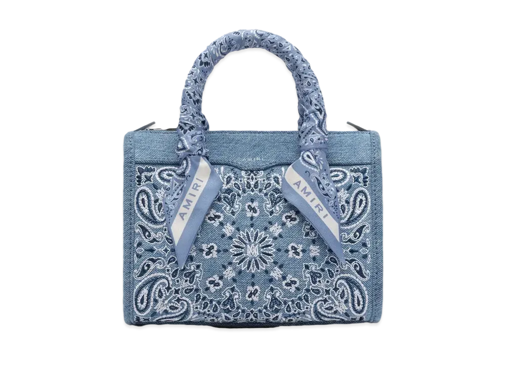 AMIRI Stars Micro Triangle Bag "True Blue"