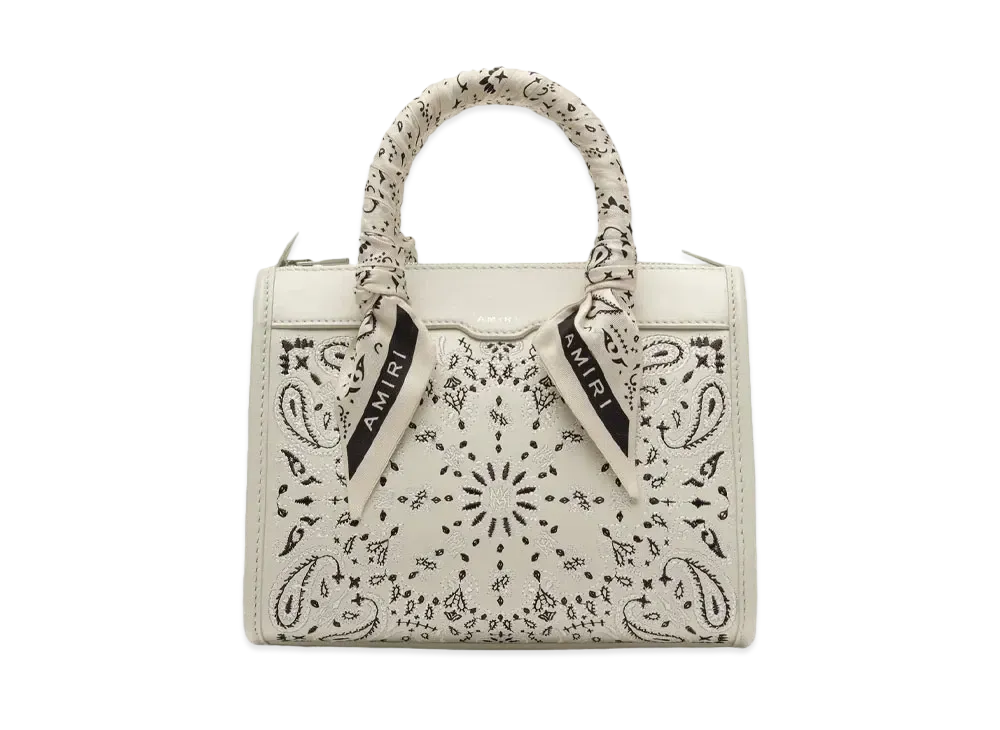 AMIRI Bandana Micro Triangle "Alabaster"