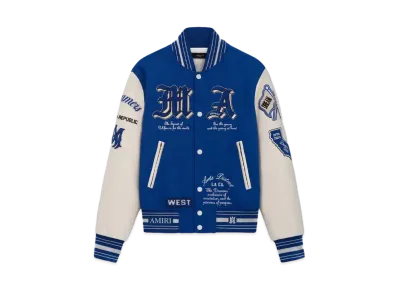 AMIRI Dream Team Varsity Jacket "Blue"