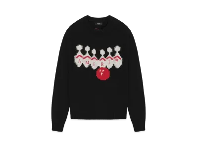 AMIRI Bowling Crewneck "Black"