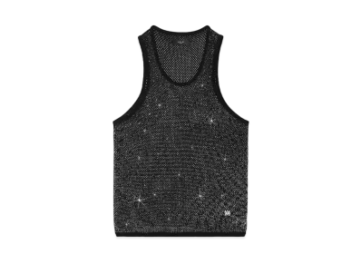 AMIRI Crystal Tank Top "Black"