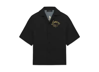 AMIRI Hollywood Camp Shirt "Black"