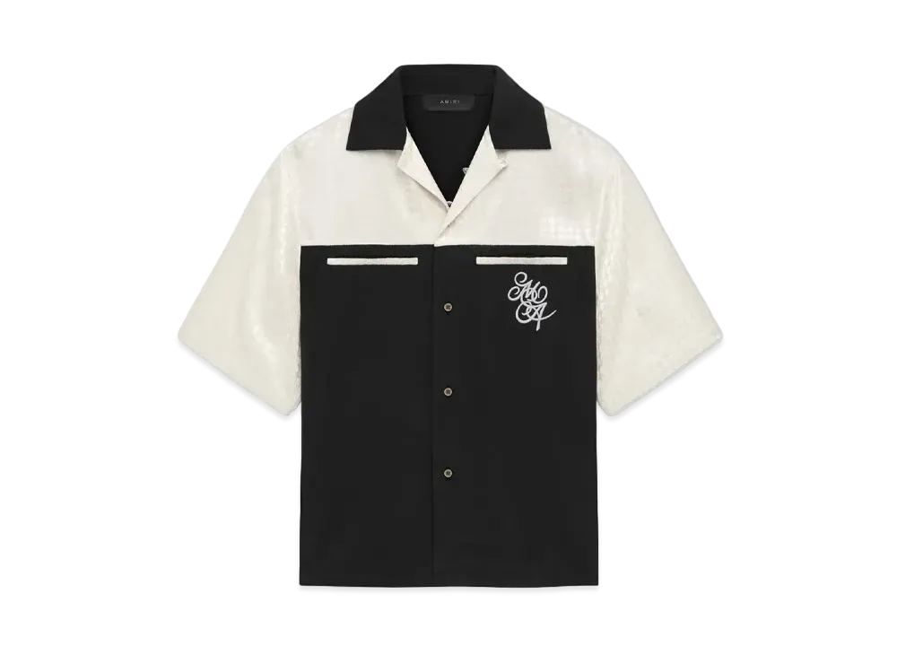 AMIRI Ma Quad Yoke Camp Shirt "Black"