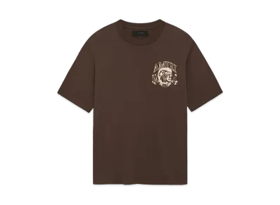 AMIRI Lion Outline Tee "Dark Brown"