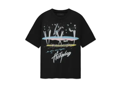 AMIRI Hollywood Lights Tee "Black"