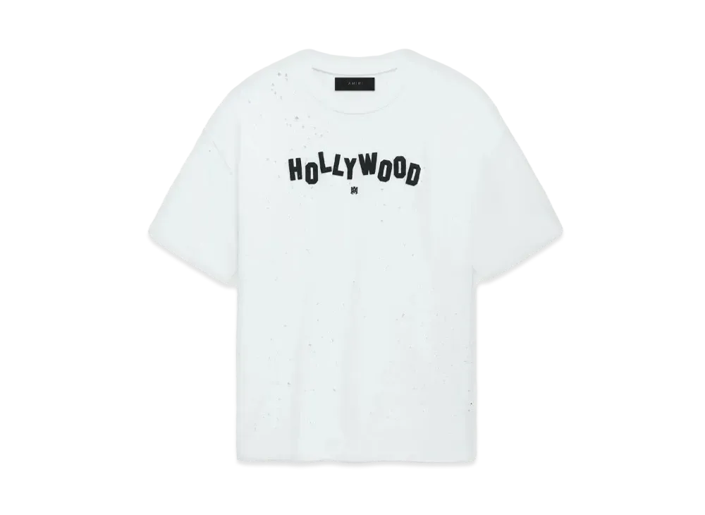 AMIRI Hollywood Shotgun Oversized Tee "White"