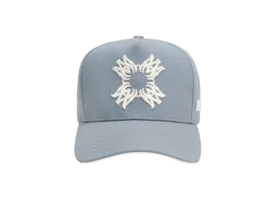 AMIRI Ma Quad Canvas Hat "Dusty Blue"