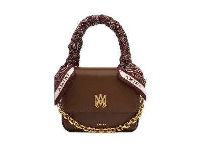 AMIRI Women'S Micro MA Bag With Chain Handle "Brown"