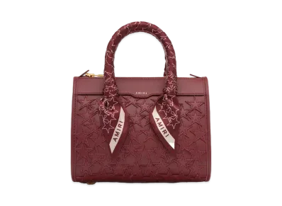AMIRI Women'S Stars Micro Triangle Bag Stars Micro Triangle Bag "Burgundy"