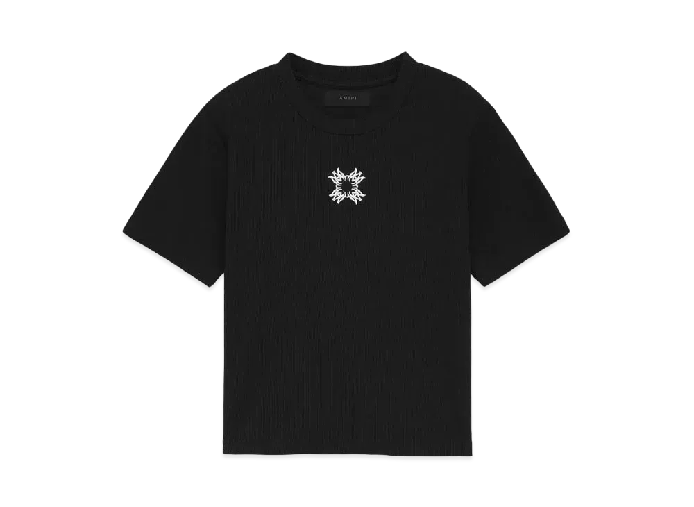 AMIRI Women'S MA Quad Baby Tee "Black"