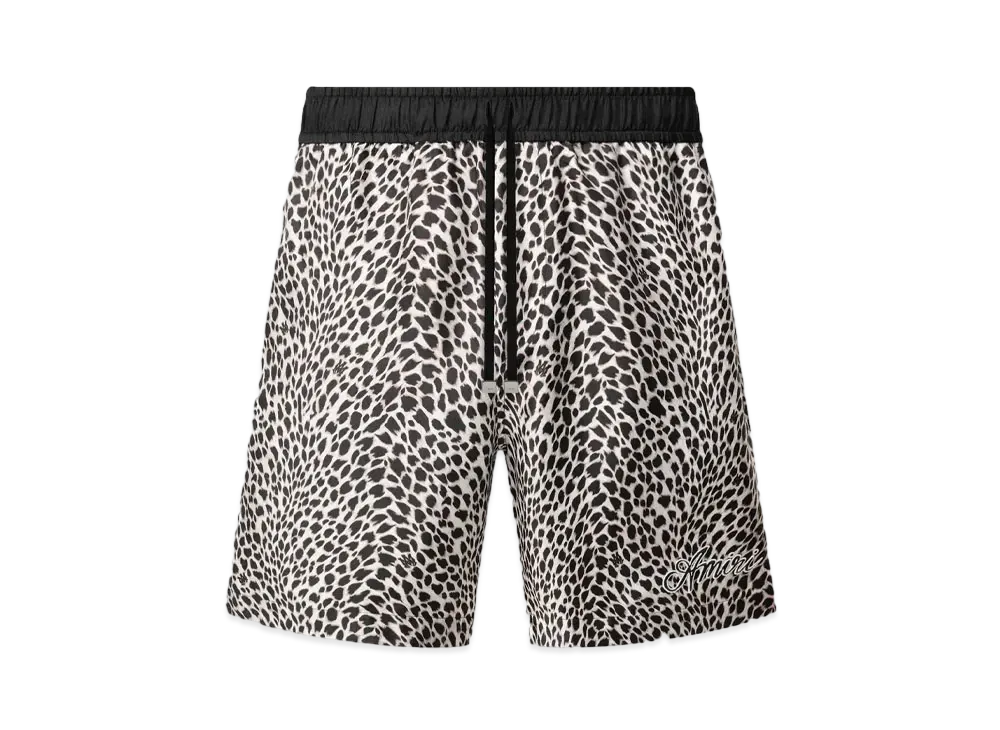AMIRI MA Leopard Short "Black Birch"