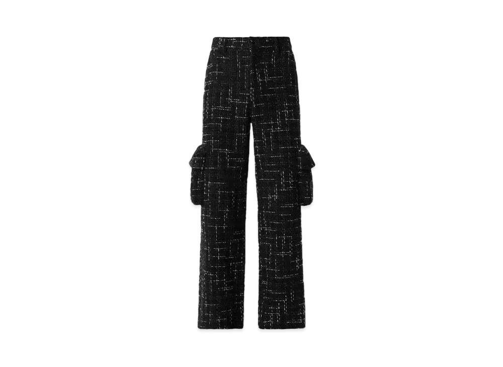 AMIRI Fleck Tweed Cargo "Black"