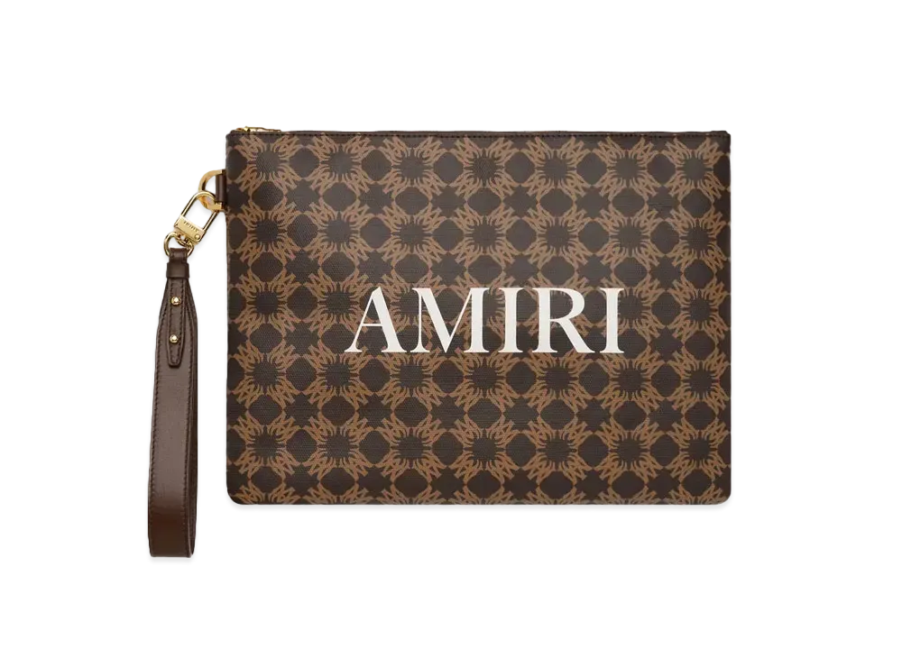 AMIRI MA Quad Large Pouch "Brown"