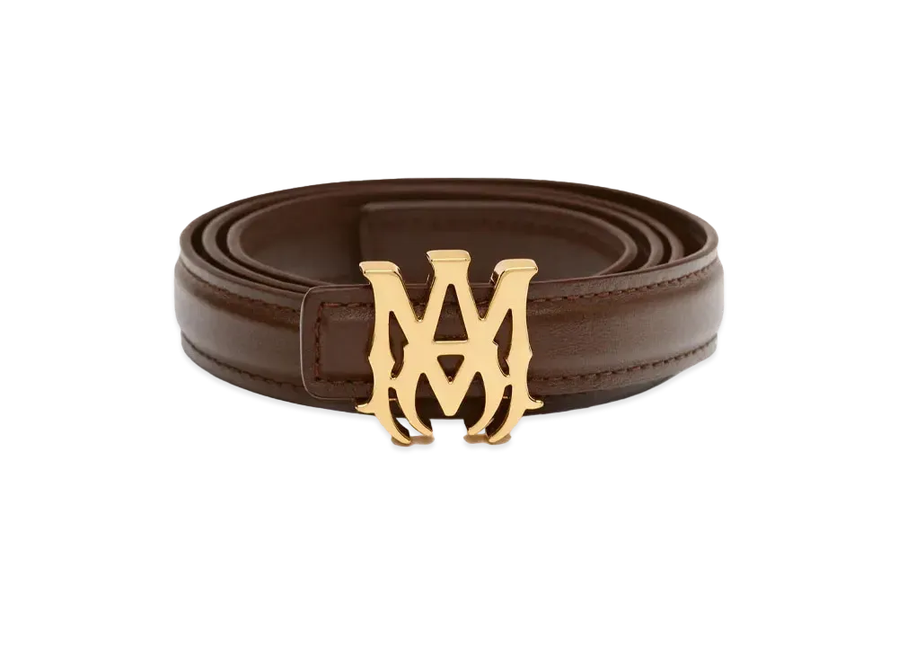 AMIRI MA 2 cm Belt "Brown"