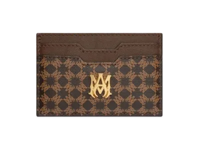 AMIRI MA Quad Card Holder "Brown"