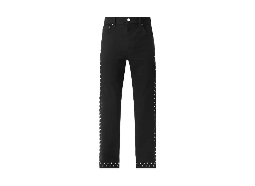 AMIRI Star Crystal Slim Jean "Black"