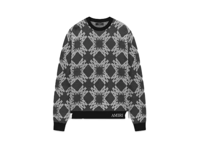 AMIRI MA Quad Crewneck "Dark Grey"