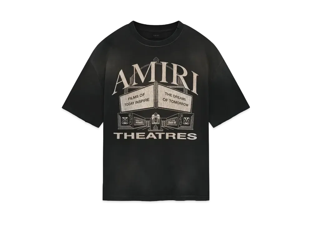 AMIRI Theatres Oversized Tee "Black"