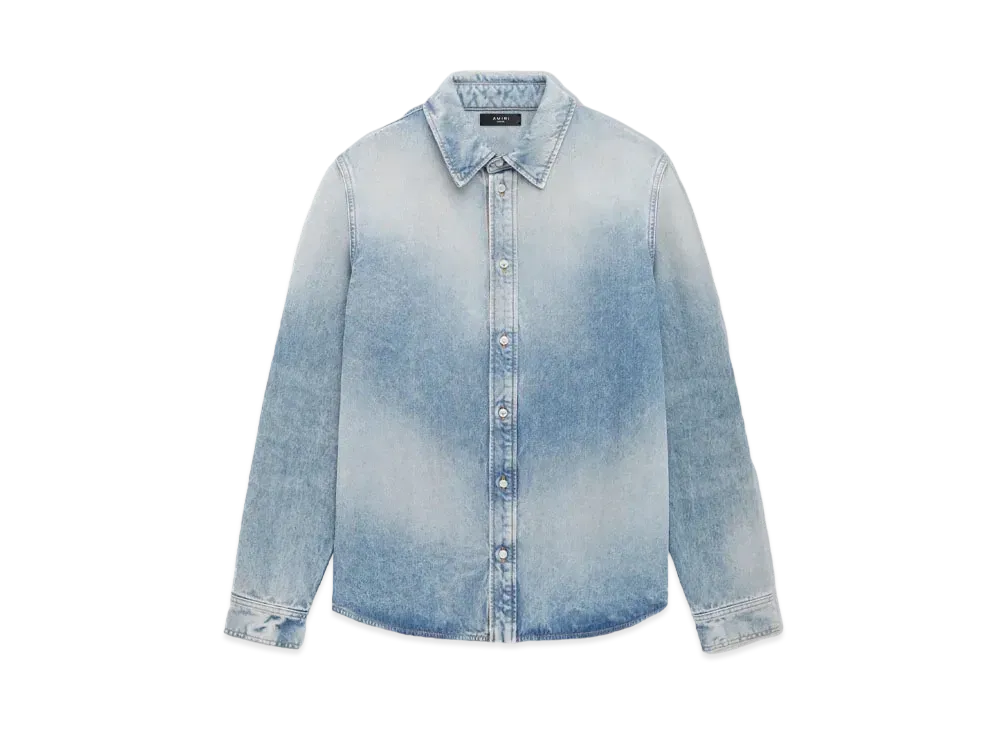 AMIRI MA Quad Interior Long Sleeve Shirt "Antique Indigo"