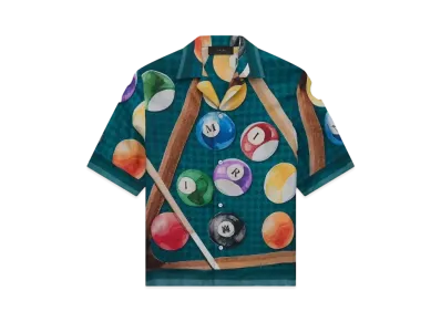 AMIRI Billiards Bowling Shirt "Evergreen"