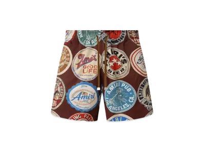 AMIRI Coasters Swim Trunk "Chocolate"