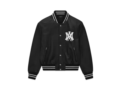 AMIRI MA Hollywood Leather Bomber "Black"