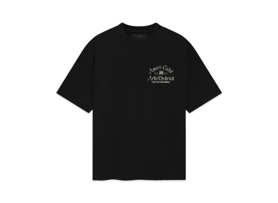 AMIRI Chenille Arts District Oversized Tee "Black"
