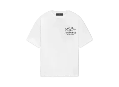 AMIRI Chenille Arts District Oversized Tee "White"