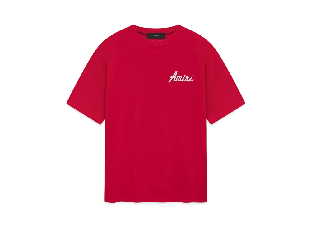 AMIRI City Tee "Varsity Red"