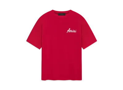 AMIRI City Tee "Varsity Red"