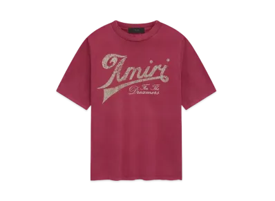 AMIRI Good Life Tee "Deep Red"